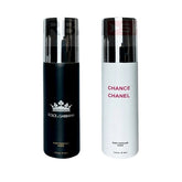 Pack Of Two Body Spray (Dolce & Gabbana – Chance Channel)