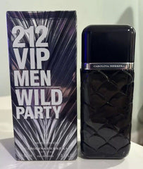 212 VIP Men Wild Party Eau de Toilette by Carolina Herrera is a vibrant, energetic scent that’s made for men who own the moment. With spicy top notes of Black Pepper and zesty Lime fused Caviar, this fragrance opens with instant magnetism, middle notes of fresh Violet Leaf, the base is rich woody notes, creating a seductive and lasting impression. This 100% authentic imported tester offers luxurious quality, impressive projection, and long-lasting wear all at an unbeatable price.