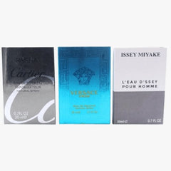 Pack of 3 Pocket Perfume (Pasha de Cartier – Versace Eros – Issey Miyake)