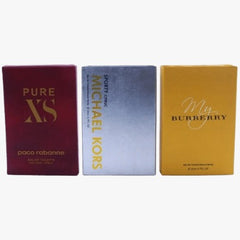 Pack of 3 Pocket Perfume (Pure Xs – Michael Kors – My Burberry)