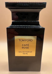 Tom Ford Cafe Rose perfume bottle on a beige background
Café Rose Eau de Parfum by Tom Ford is a seductive exploration of rose layered with exotic spices, dark coffee, and sensual woods. It’s luxurious, deep, and unforgettable crafted for the confident woman who loves to make a statement. This 100% authentic imported tester offers designer quality without the designer price tag.