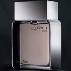 Calvin Klein Euphoria men's perfume bottle on a dark background with promotional text.
Calvin Klein Euphoria Men Eau de Toilette is a bold and magnetic scent crafted for the modern man. With its spicy freshness, herbal heart, and warm woody base, this 100% authentic imported tester captures both strength and elegance perfect for day-to-night wear, all at an irresistible value.