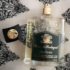 Perfume bottle with decorative label on a patterned background
Creed Bois du Portugal Eau de Parfum is a rich, smooth, and woody blend that channels the charm of a well-dressed gentleman strolling through the sunlit streets of Lisbon. Elegant and enduring, this scent is a nod to tradition, yet perfectly suited for today’s refined wearer. This 100% authentic imported tester offers luxury and depth without the high retail mark-up.