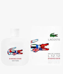 Eau De Lacoste L.12.12 Energized Edition is a vibrant blend of cooling mint, spicy ginger, and earthy vetiver. It’s the perfect match for the dynamic man who values both performance and style. This 100% authentic imported tester delivers refreshing sophistication at unbeatable price.