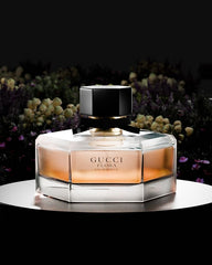 Gucci Flora perfume bottle on a dark background with flowers
Gucci Flora Pink Eau de Parfum is a graceful, radiant blend of soft florals and juicy fruits with a modern twist. Perfectly suited for the free-spirited, fashion-forward woman, it brings out your vibrant elegance with every spritz. This 100% authentic imported tester delivers premium Gucci quality without the luxury markup.
