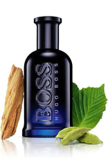 Hugo Boss Bottled Night Eau de Toilette is an intensely masculine, woody-aromatic fragrance crafted for ambitious men who embrace every challenge. This 100% authentic Hugo Boss imported tester delivers long-lasting performance, strong projection, and unbeatable quality—all at an affordable price.
