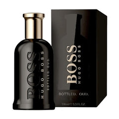 Hugo Boss Bottled Oud Eau de Toilette bottle and packaging
Hugo Boss Bottled Oud Eau de Toilette is a bold reinterpretation of the iconic Boss Bottled line, infused with the luxurious depth of Oud. With its warm spices, smoky woods, and rich resinous base, this scent is crafted for the confident man who values intensity and refinement. This 100% authentic imported tester delivers premium designer quality without the premium price.