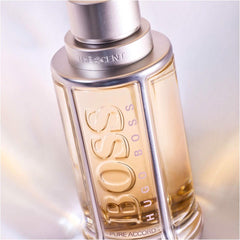 Hugo Boss perfume bottle on a light background
Hugo Boss The Scent Pure Accord Eau de Toilette is a radiant and refined scent that reinterprets sensuality with a lighter, fresher approach. It’s crafted for the man who embraces intimacy with authenticity and warmth. This 100% authentic imported tester offers the signature Hugo Boss experience at a price that’s impossible to resist.