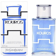 Yves Saint Laurent Kouros perfume bottle and packaging on a white background
Kouros Eau de Toilette Tonique 2011 by Yves Saint Laurent is a modern reinterpretation of the legendary Kouros, crafted for men who embrace confidence and vitality. With its crisp citrus opening, aquatic heart, and warm smoky base, this 100% authentic imported tester offers iconic YSL quality without the premium price tag.