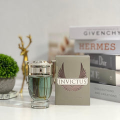 Paco Rabanne Invictus Eau de Toilette is a bold, masculine fragrance that blends fresh citrus, marine accords, and deep woody notes for an invincible presence. This 100% authentic Invictus perfume online is an imported tester, delivering premium quality at an affordable price.