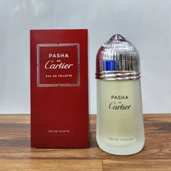 Pasha De Cartier Eau de Toilette is a distinguished aromatic fougère, blending fresh herbs, spicy notes, and deep woods. It’s the perfect signature scent for the confident man who commands respect with effortless style. This 100% authentic imported tester offers Cartier's luxury and bold character without the high-end price tag.