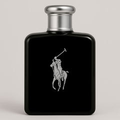 Black perfume bottle with silver cap and logo on a light gray background
Polo Black Eau de Toilette by Ralph Lauren is a daring blend of vibrant citrus, icy mango, and deep woody accords. Crafted for the contemporary man who embraces life with style and swagger, this fragrance offers both freshness and strength in one sleek bottle. Experience luxury, power, and performance & without the luxury price tag with our 100% authentic imported tester.