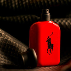 Polo Red Eau de Toilette by Ralph Lauren ignites your senses with a thrilling mix of vibrant citrus, spicy saffron, and deep coffee and woody notes. Designed for the modern man who lives life at full speed, this bold and invigorating scent delivers luxury and performance without the luxury price. This 100% authentic imported tester brings you the iconic Polo experience, boxed and barcode verified.