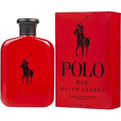 Polo Red Eau de Toilette by Ralph Lauren ignites your senses with a thrilling mix of vibrant citrus, spicy saffron, and deep coffee and woody notes. Designed for the modern man who lives life at full speed, this bold and invigorating scent delivers luxury and performance without the luxury price. This 100% authentic imported tester brings you the iconic Polo experience, boxed and barcode verified.