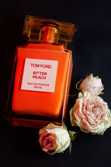 Tom Ford Bitter Peach Eau de Parfum is a provocative blend of ripe sweetness and deep sensuality. Bold, exotic, and luxurious, it’s crafted for those who want to make a daring statement. With its high concentration and standout projection, this 100% authentic imported tester offers elite sophistication without the luxury price tag.