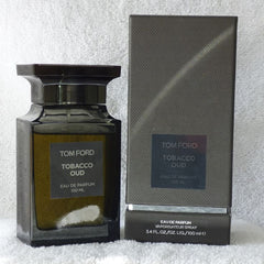 Tom Ford Tobacco Oud perfume bottle and packaging on a textured white surface.
Tom Ford Tobacco Oud Eau de Parfum is a daring and intoxicating scent that combines the richness of tobacco with the depth of resinous oud. Bold and luxurious, it’s crafted for the confident soul who embraces opulence and intensity. This 100% authentic imported tester delivers Tom Ford’s signature prestige without the high-end retail price.