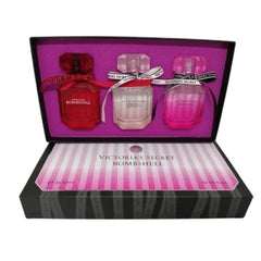 Victoria’s Secret Bombshell Perfume Kit is a celebration of the bold, radiant spirit of today’s woman. With three unique 30ml bottles, this 100% original off-shelf gift set lets you explore different moods from playful and sparkling to sultry and seductive. Whether for yourself or as a gift, this kit offers luxurious versatility and everyday glamour without the designer price tag.
