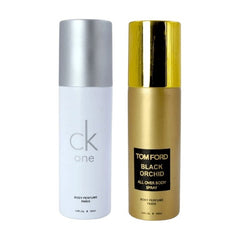 Pack Of Two Body Spray (CK One – Tomford Black Orchid)