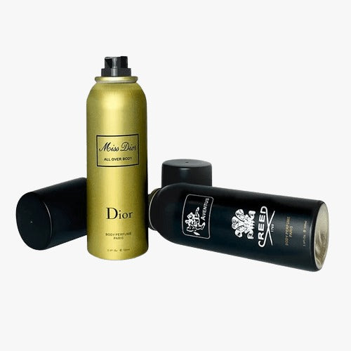 Pack Of Two Body Spray (Creed Aventus – Miss Dior)