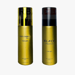 Pack Of Two Body Spray (Dolce & Gabbana The One Men – Kenneth Cole Black For Her)