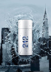 212 Men Eau de Toilette by Carolina Herrera is a sophisticated fragrance that blends vibrant citrus, spicy herbs, and warm woody notes, making it an essential luxury cologne for men. This 100% authentic Carolina Herrera perfume online is an imported tester, offering exceptional performance, longevity, and projection at a great price.