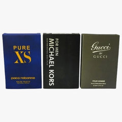 Pack of 3 Pocket Perfume (Pure Xs – Michael kors – Gucci By Gucci)