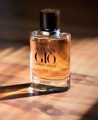 Acqua di Gio Absolu Instinct Eau de Parfum by Giorgio Armani is an elegant yet wild interpretation of the iconic Acqua di Gio line. This scent combines marine accords with rugged woodiness, evoking the essence of raw nature and timeless masculinity. A 100% authentic imported tester, it offers exceptional performance and premium quality without high price tag.