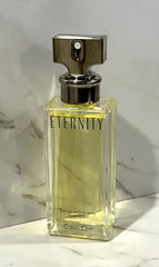 Calvin Klein Eternity perfume bottle on a marble surface
Eternity Eau de Parfum by Calvin Klein is a timeless floral fragrance that blends lush botanicals with soft woods and sensual musk. It's designed for the woman who values elegance, tradition, and emotional depth. This 100% authentic imported tester offers the same sophisticated essence without the luxury price tag.