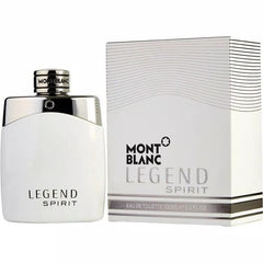 Montblanc Legend Spirit perfume bottle and packaging on a white background
Mont Blanc Legend Spirit Eau de Toilette is a modern, invigorating scent that speaks to the confident man who lives boldly and leads with quiet strength. Clean yet charismatic, this 100% authentic imported tester combines citrus freshness, aromatic spices, and woody depth offering premium performance at an affordable price.