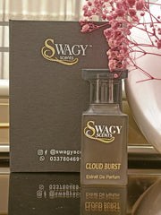 Cloud Burst Eau de Parfum by Swagy Scents delivers an exhilarating blend of citrus, spice, and sensual warmth. Designed for the modern individual who embraces bold beginnings and smooth finishes, this 100% authentic imported tester is your ticket to a captivating olfactory experience without the luxury price.