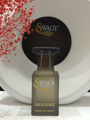 Tan Leather Eau de Parfum by Swagy Scents is a masterful blend of sweet fruits, rich spices, smoky florals, and deep leather accords. It’s a scent built for power and presence perfectly balanced for those who crave a luxurious, masculine edge. This 100% authentic imported tester offers sophistication without the high-end price tag.
