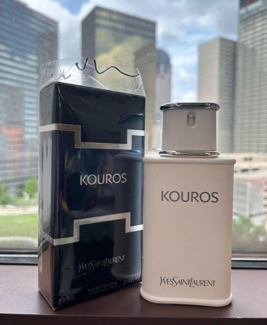 YSL Kouros Eau de Toilette is a bold expression of masculinity that commands attention. With its aromatic-herbal top notes, floral-spiced heart, and deeply sensual base, Kouros is a cult classic for the man who embraces power and legacy. This 100% authentic imported tester brings you the luxury of Yves Saint Laurent without the high-end price.