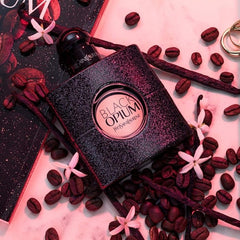 Yves Saint Laurent Black Opium Eau de Parfum is an iconic scent crafted for the bold, daring woman. This intoxicating blend of coffee, vanilla, and white flowers creates a mesmerizing contrast of dark richness and luminous femininity. A 100% authentic imported tester, offering luxury and intensity at an unbeatable price.
